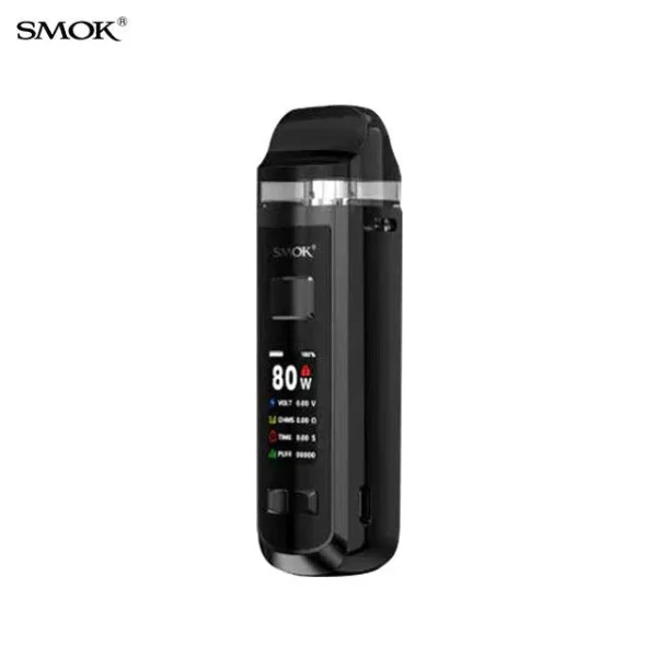 Smok RPM 2 Pod Mod, 80W gücü ve yenilenebilir pod sistemi ile salt nikotin için uygun fiyatlı bir seçenektir.