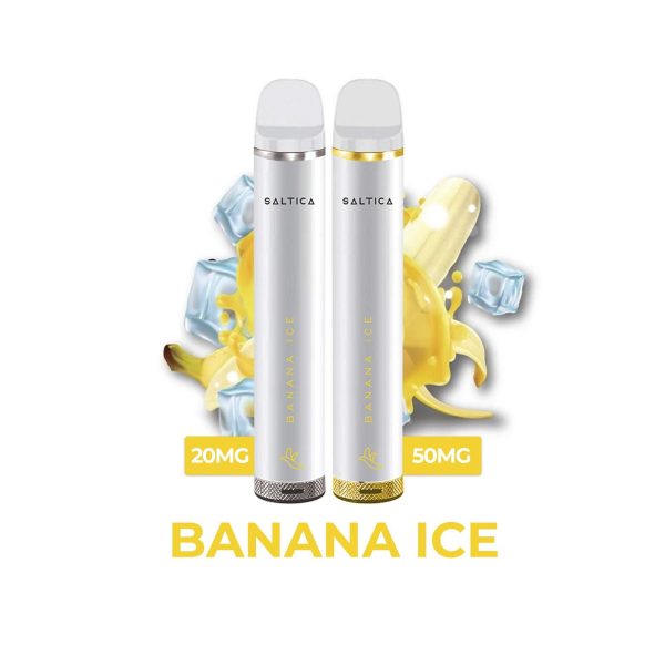 Uygun fiyatlı salt nikotin ile yoğun muz ve ferahlatıcı buz keyfi sunan kullan at vape pen.