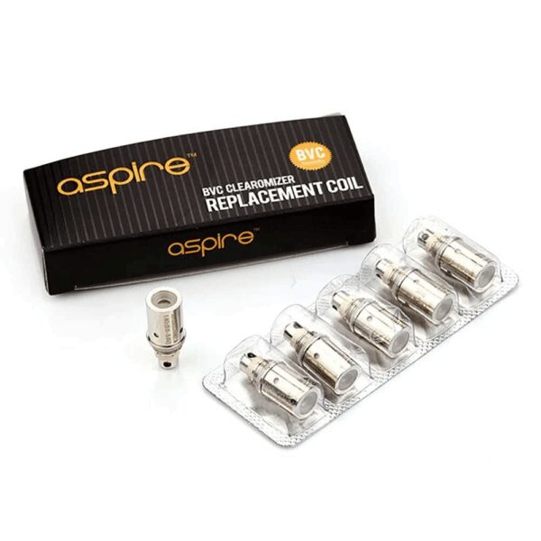 Uygun fiyatlı Aspire BVC Clearomizer Coil ile üstün lezzet ve yoğun buhar için salt nikotin kullanın.