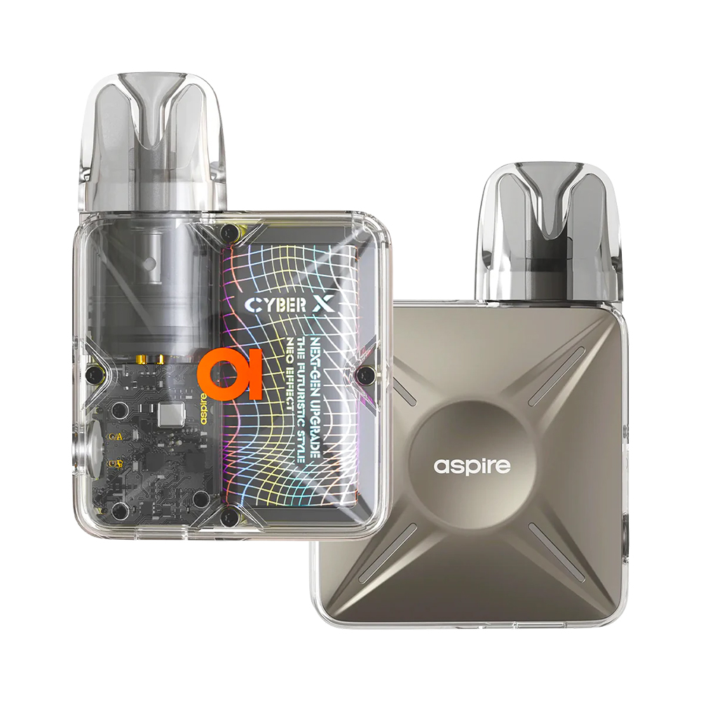 Aspire Cyber X Pod Mod Uygun fiyatlı Aspire Cyber X Pod Mod, kompakt gövdesi ve güçlü piliyle salt nikotin için kesintisiz buhar keyfi sunar.