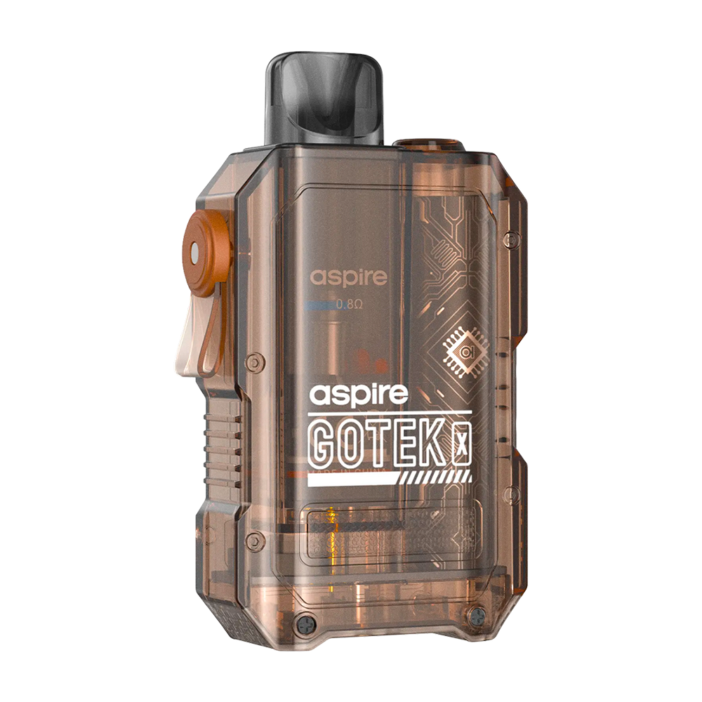 Aspire Gotek X Pod Mod Taşınabilir yapısı ve güçlü piliyle salt nikotin keyfini uygun fiyata sunan Aspire Gotek X Pod Mod.