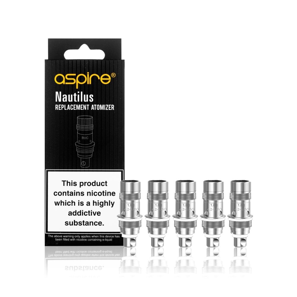 Aspire Nautilus BVC Coil Uygun fiyatlı Aspire Nautilus BVC coil ile uzun ömürlü salt nikotin kullanımı ve üstün lezzet performansı elde edin.
