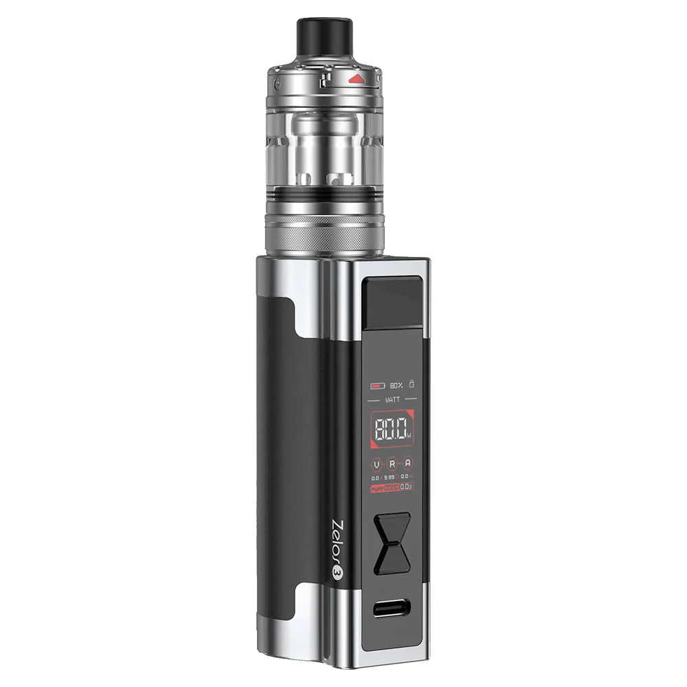 Aspire Zelos 3 80W Mod Kit Aspire Zelos 3 80W Mod Kit, Nautilus 3 tankıyla lezzet ve buhar kalitesini uygun fiyata sunar.