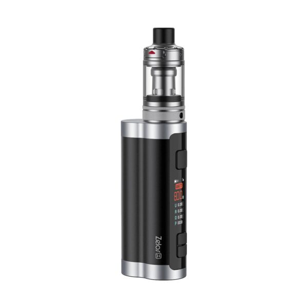 Uygun fiyatlı ve taşınabilir Aspire Zelos X Kit, ayarlanabilir gücüyle salt nikotin için uzun ömürlü pil sunar.