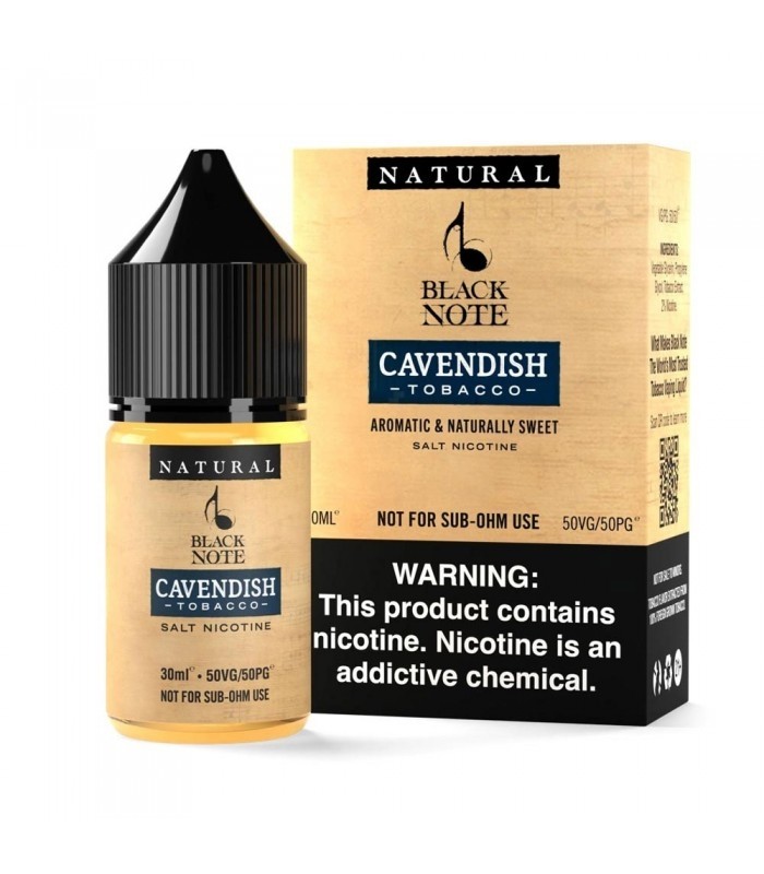 Black Note Cavendish Tobacco Salt Likit Uygun fiyatlı Black Note Cavendish salt nikotin likiti, doğal tütün özleriyle dengeli bir içim sunar.