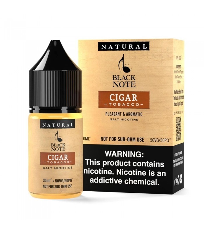 Black Note Cigar Likit Premium puro tütün lezzetini yoğun salt nikotin ile sunan bu likit, uygun fiyatıyla pürüzsüz bir içim sağlar.