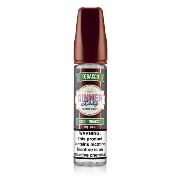 Uygun fiyatlı Dinner Lady Cool Tobacco Likit, ferah tütün tadı ve salt nikotin ile premium içim sunar.