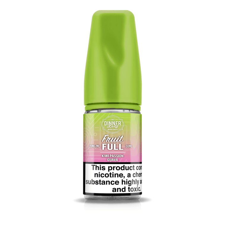 Uygun fiyatıyla taze kivi, çarkıfelek ve guava aromalarını birleştiren ferahlatıcı salt nikotin likiti.