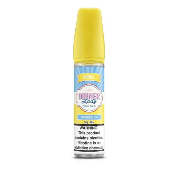 Uygun fiyatlı Dinner Lady Lemon Ice Tea likit, canlı limon ve buzlu çay aromalarıyla kaliteli salt nikotin keyfi sunar.