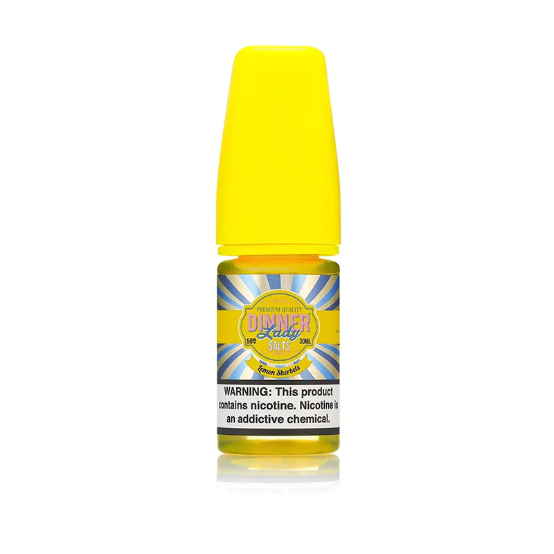Dinner Lady Lemon Sherbet Likit 30ml Uygun fiyatlı Dinner Lady Lemon Sherbet 30ML salt nikotin likiti ile ferah limon ve tatlı şeker lezzetini keşfedin.