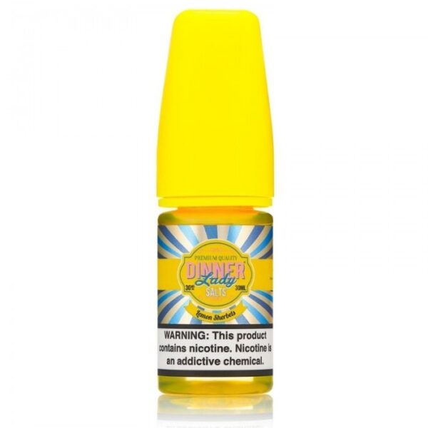 Dinner Lady Lemon Sherbets Ice 30ml salt nikotin likit, ferah limon şerbeti tadını buz serinliğiyle buluşturan uygun fiyatlı bir seçenek.