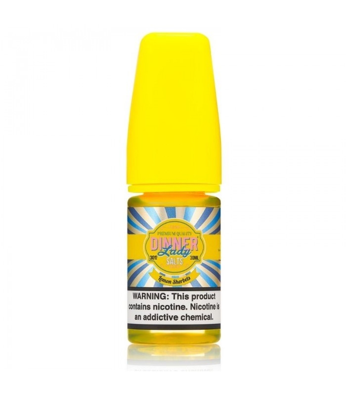Dinner Lady Lemon Sherbets Ice Salt Likit 30ml Dinner Lady Lemon Sherbets Ice 30ml salt nikotin likit, ferah limon şerbeti tadını buz serinliğiyle buluşturan uygun fiyatlı bir seçenek.