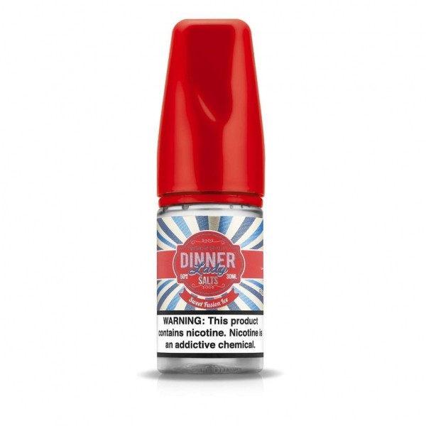 Uygun fiyatlı Dinner Lady Sweet Fusion Ice 30ml salt likit, tatlı meyve karışımını buz serinliğiyle buluşturuyor.