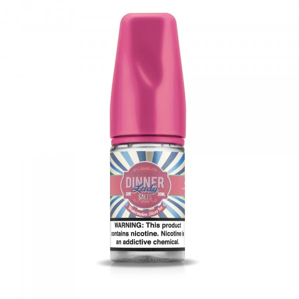 Dinner Lady Watermelon Slices 30ML Uygun fiyatlı Dinner Lady Watermelon Slices 30ML, salt nikotin ile yoğun buhar ve uzun süreli karpuz dilimleri tadı sunar.