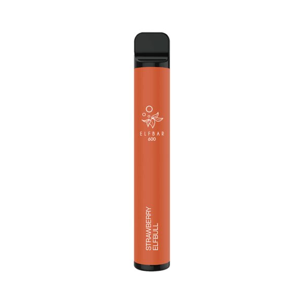Uygun fiyatıyla 600 nefeslik çilek aromalı salt nikotin sunan pratik kullan-at pod.