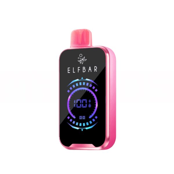 Uygun fiyatlı Elf Bar Raya D2 20000 puf, ferahlatıcı şeftali buz aroması ve salt nikotin ile pratik keyif sunar.