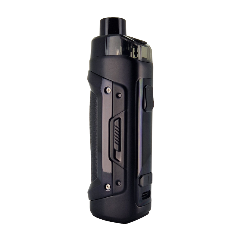Geekvape Aegis Boost Pro B100 Kit 100W 100W güç ve sızdırmaz tasarımlı dayanıklı pod sistemi, salt nikotin için uygun fiyatlı bir seçenek sunar.