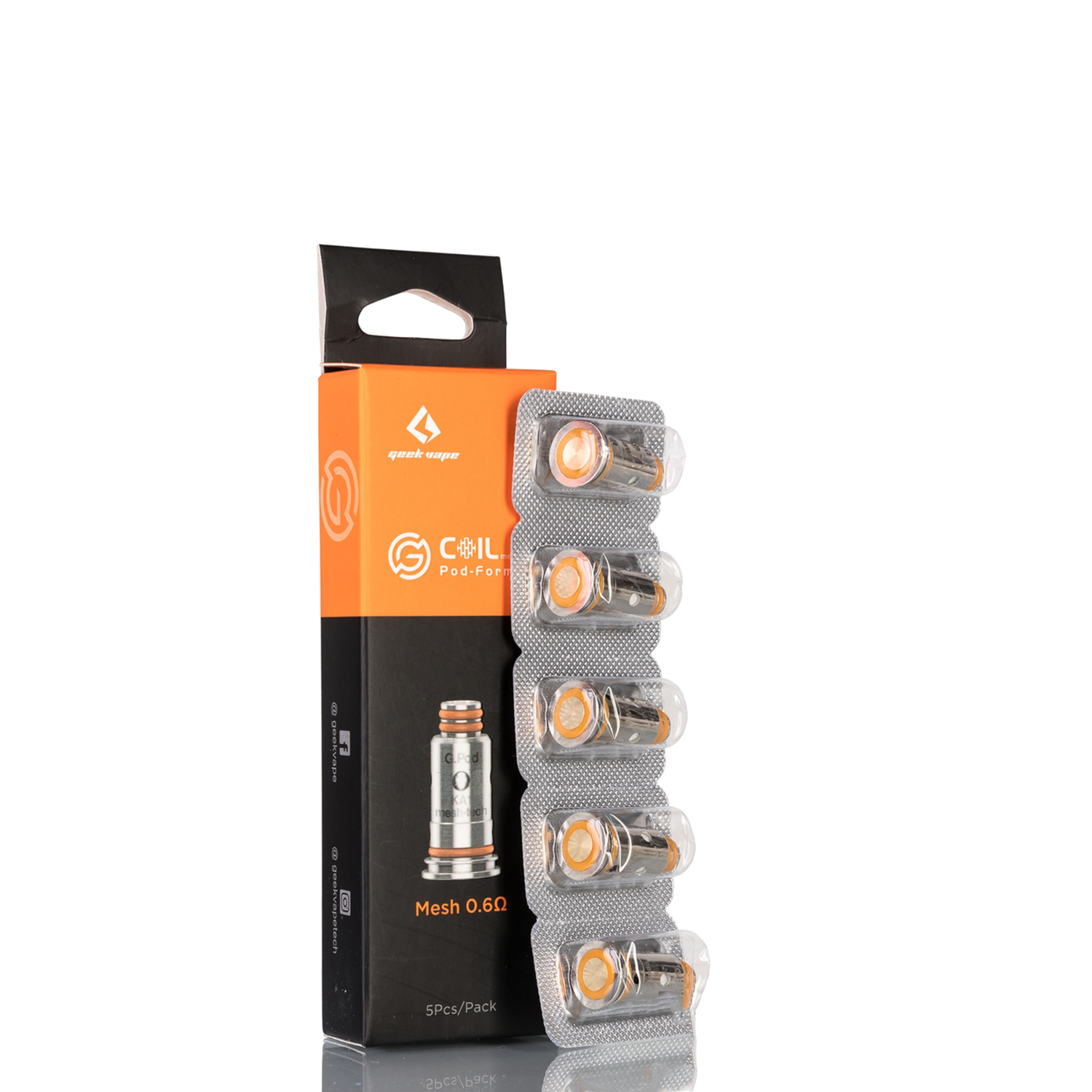 GeekVape Aegis G-Coil Uzun Ömürlü Uygun fiyatlı GeekVape Aegis G-Coil ile sızdırmaz yapıda yüksek performanslı salt nikotin keyfi yaşayın.