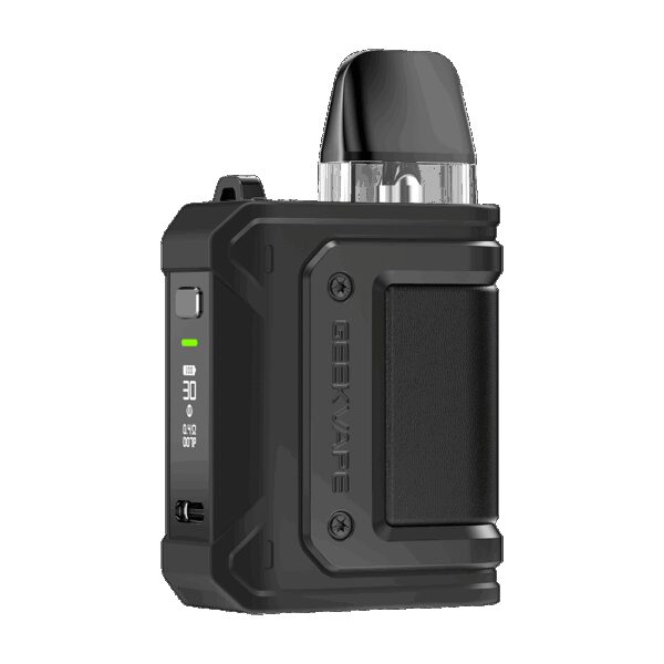Uygun fiyatlı Geekvape Aegis Hero Q, IP67 dayanıklılıkla salt nikotin için kompakt bir pod sistemdir.