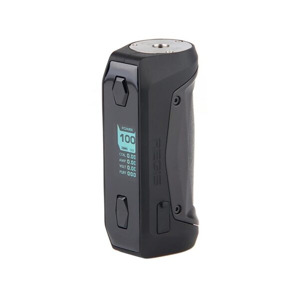 Uygun fiyatlı Geekvape Aegis Solo 100W Mod, tek 18650 pil ile 100W güç ve salt nikotin için dayanıklı kompakt yapı sunar.