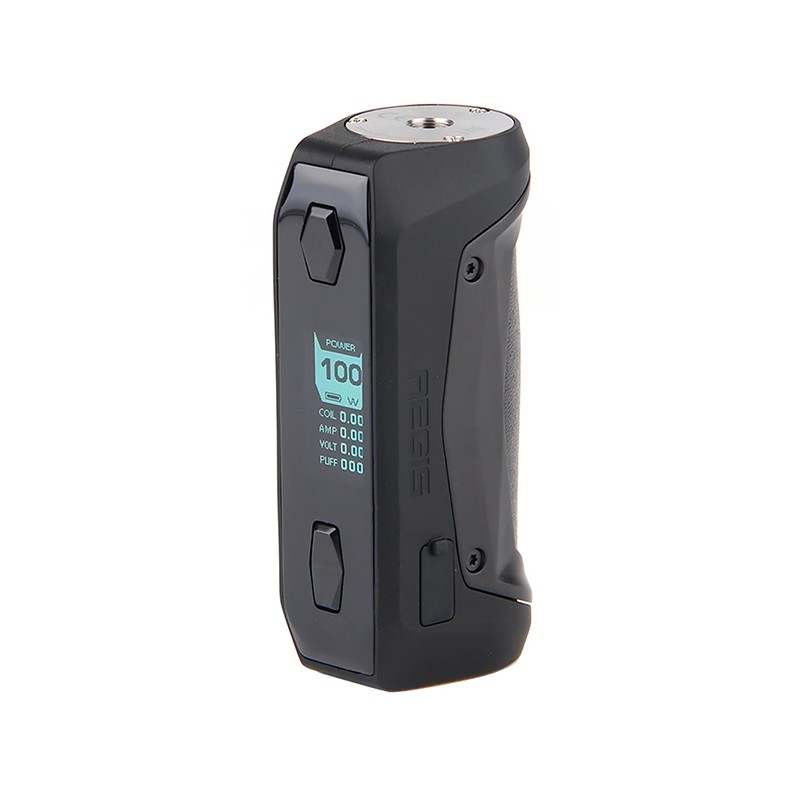 Geekvape Aegis Solo 100W Mod Uygun fiyatlı Geekvape Aegis Solo 100W Mod, tek 18650 pil ile 100W güç ve salt nikotin için dayanıklı kompakt yapı sunar.