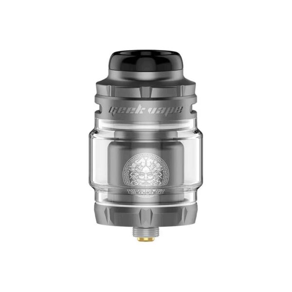 Uygun fiyatıyla salt nikotin için ideal, sızdırmaz doldurma sistemli Geekvape Z X RTA atomizer.