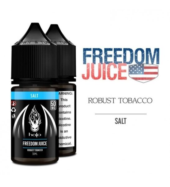 Halo Freedom Juice 30ml, yoğun aroması ve yüksek salt nikotiniyle premium buhar keyfini uygun fiyatla sunar.