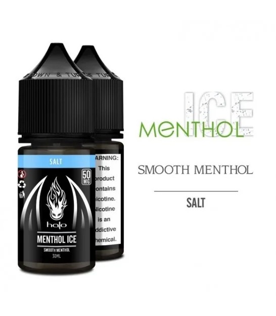 Halo Menthol Ice Likit 30ml Uygun fiyatlı Halo Menthol Ice 30ml salt nikotin likit, pod cihazınızda yoğun mentol serinliği ve ferahlatıcı buz etkisi sunar.
