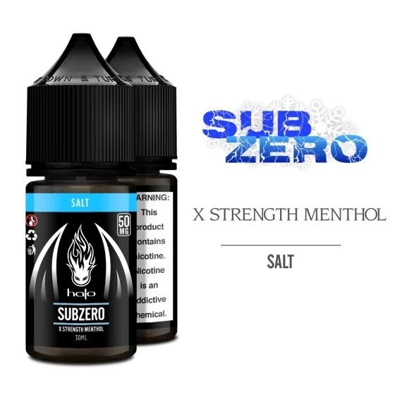 Halo Salt SubZero Likit Uygun fiyatıyla keskin nane lezzeti sunan Halo Salt SubZero likit, premium salt nikotin deneyimi sağlar.