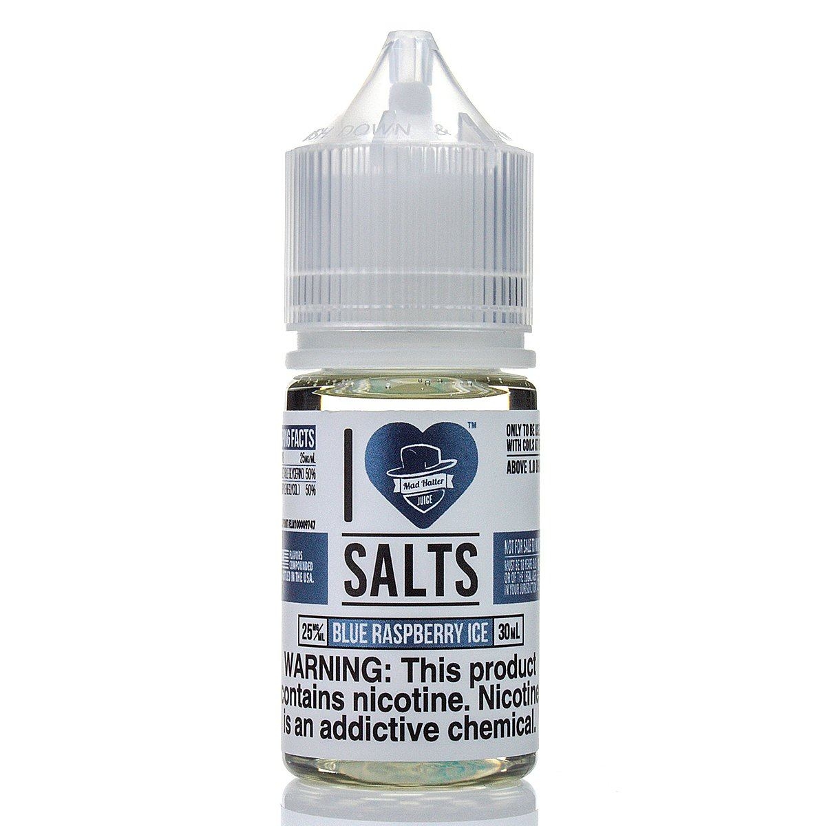 I Love Salts Blue Raspberry Ice 30ml Uygun fiyatlı 30ml Blue Raspberry Ice salt nikotin likiti, yoğun buhar ve ferahlatıcı bir deneyim sunar.