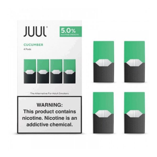 Ferahlatıcı salatalık aromasıyla Juul Cucumber %5, uygun fiyatıyla yüksek performanslı salt nikotin deneyimi sunar.