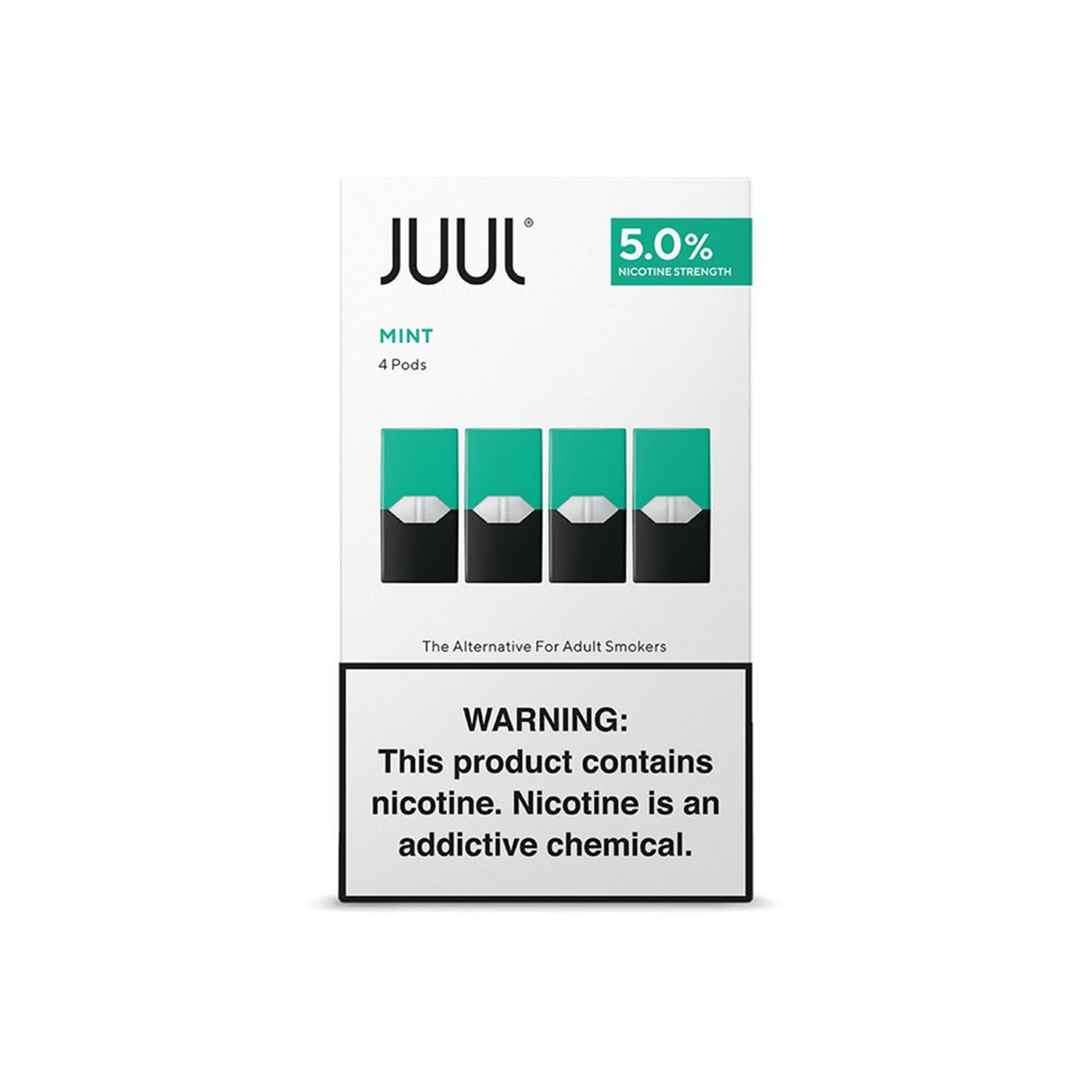 Juul Mint 5% Uygun fiyatlı Juul Mint 5% pod ile ferah nane aroması ve güçlü salt nikotin buhar keyfi yaşayın.