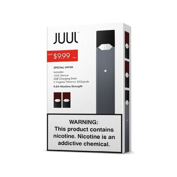 Orijinal Juul Tobacco Starter Kit ile yoğun salt nikotin keyfini uygun fiyata keşfedin.