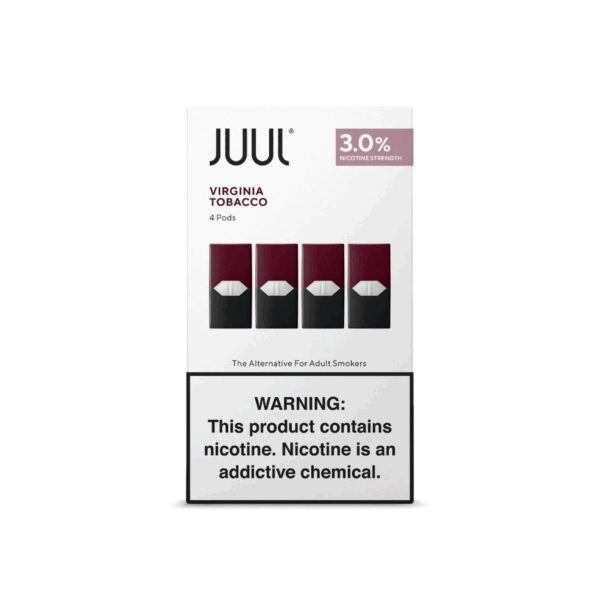 Uygun fiyatlı Juul Virginia Tobacco %3 salt nikotin kartuş, klasik tütün lezzetiyle keyifli bir deneyim sunar.