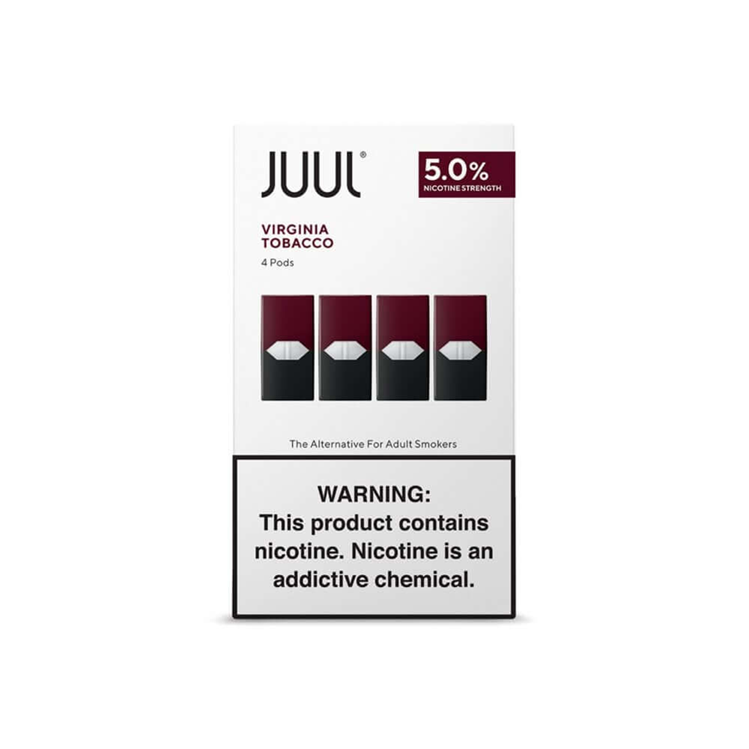 Juul Virginia Tobacco 5% Tütün Fiyatı Uygun fiyatıyla klasik tütün lezzeti sunan Juul Virginia Tobacco %5 salt nikotin keyfini yaşayın.