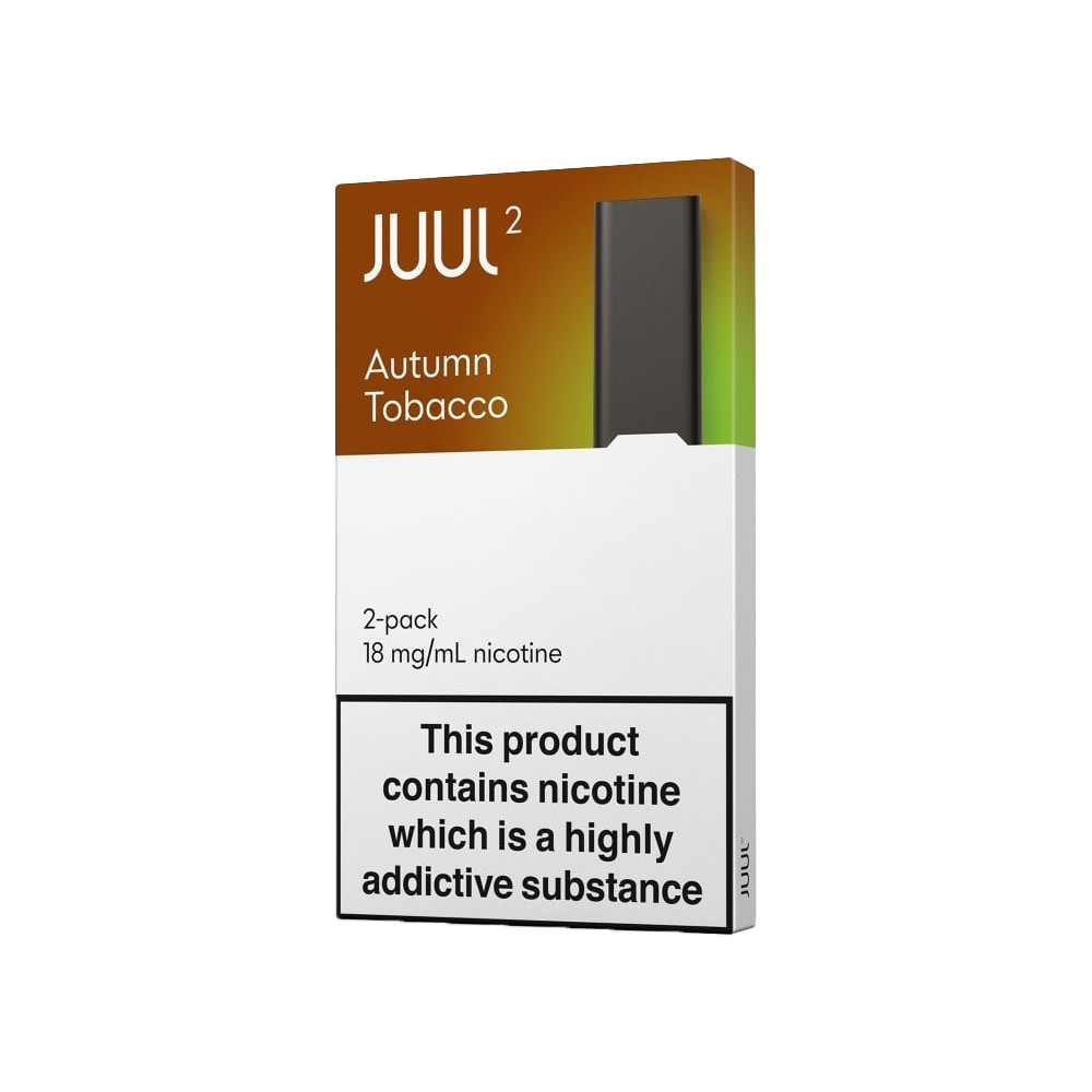 JUUL2 Autumn Tobacco Kartuş Uygun fiyatlı JUUL2 Autumn Tobacco Kartuş, sızdırmaz yapısı ve salt nikotin ile zengin sonbahar tütün tadı sunar.