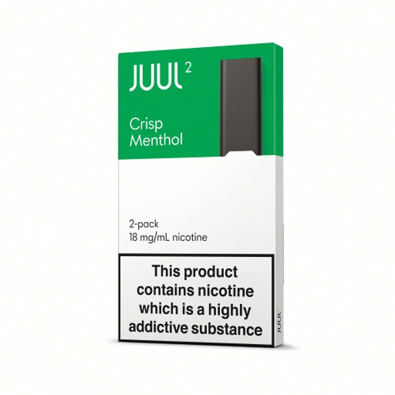 JUUL2 Crisp Menthol Kartuş Ferahlatıcı nane serinliği ve yoğun salt nikotin ile güçlü buhar deneyimi sunan uygun fiyatlı JUUL2 Crisp Menthol kartuş.