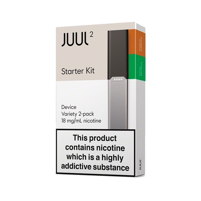 Uygun fiyatıyla premium salt nikotin deneyimi sunan kompakt JUUL2 starter kit.