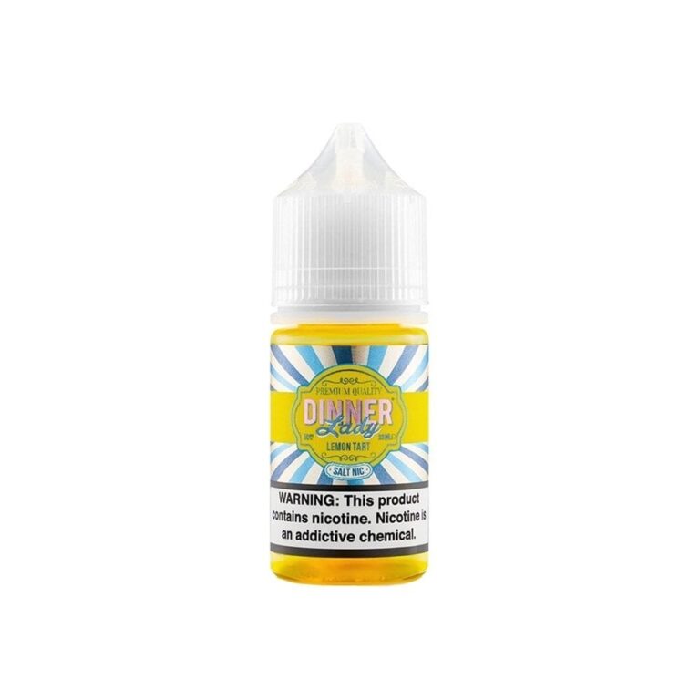 Uygun fiyatlı salt nikotin likiti Lemon Tart, taze limon ve tatlı tart lezzetini bir araya getiriyor.