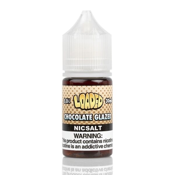 Loaded Chocolate Glazed salt nikotin ile zengin çikolata ve tatlı glaze lezzetini uygun fiyata keşfedin.