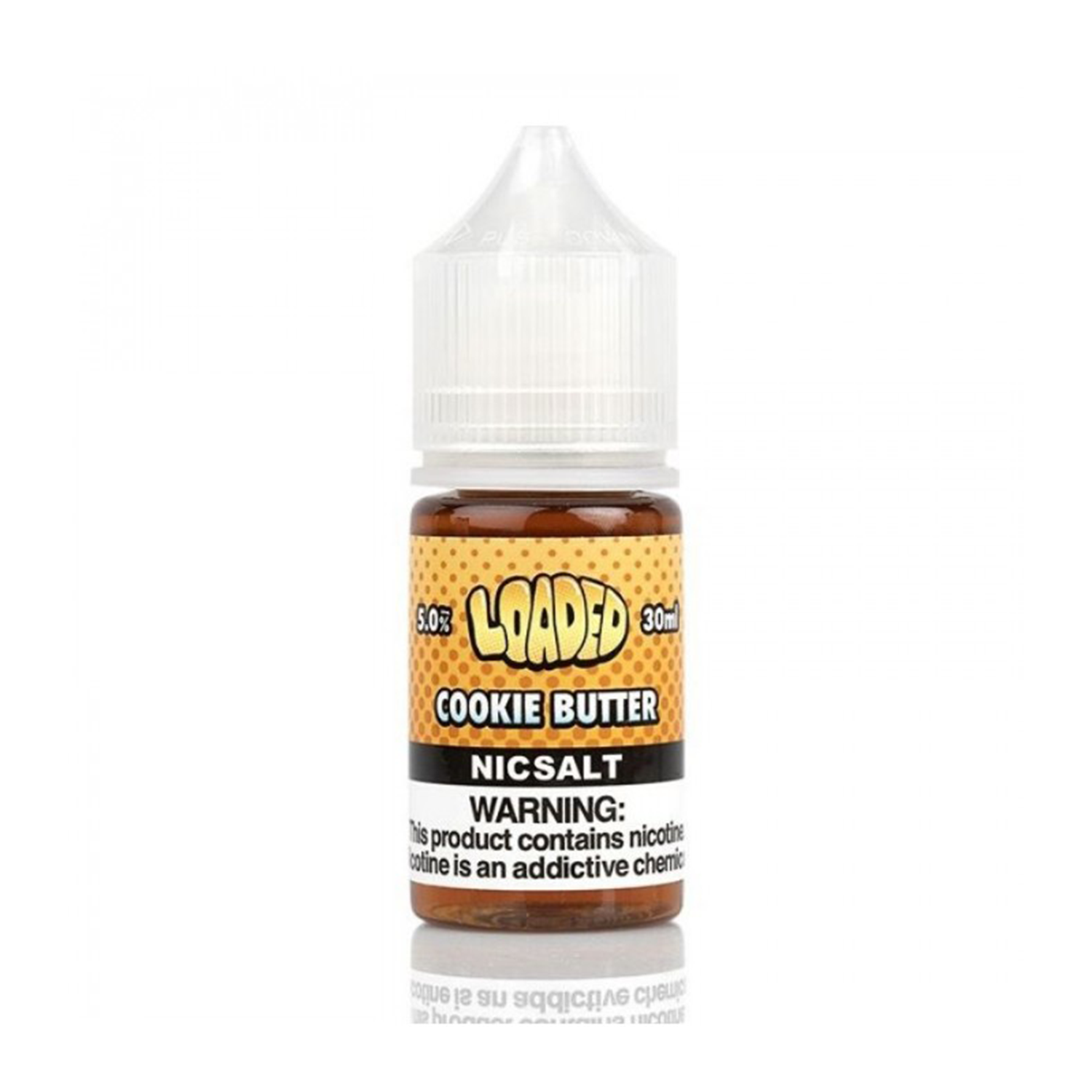 Loaded Cookie Butter Salt Likit 30ml Yoğun Aroma Fiyatı Loaded Cookie Butter Salt Likit 30ml, uygun fiyatıyla kurabiye yağı lezzetini yoğun aromayla buluşturan premium salt nikotin sıvısıdır.
