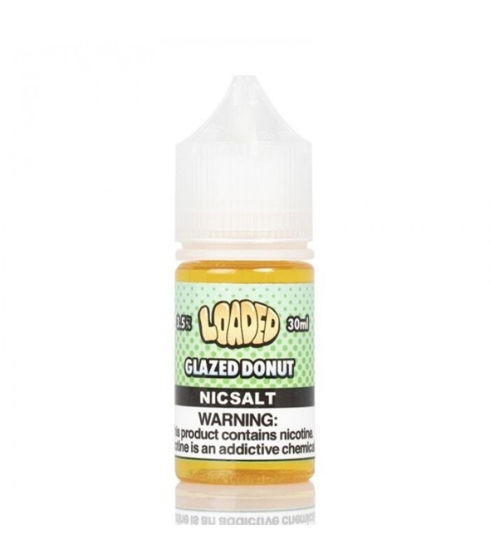 Loaded Glazed Donut 25/50mg Glazürlü çörek tadını uygun fiyata sunan Loaded Glazed Donut salt nikotin, tatlı bir dokunuş katıyor.
