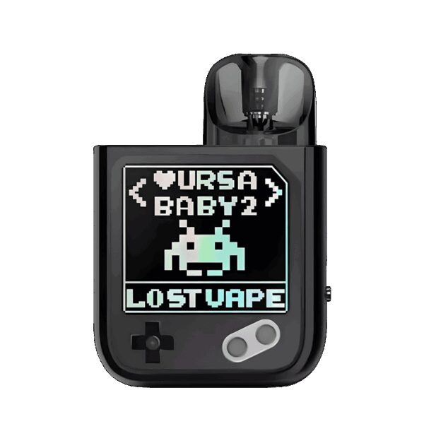 Kompakt Lost Vape Ursa Baby 2 Pod Mod, ayarlanabilir gücüyle uygun fiyata kişiselleştirilmiş salt nikotin keyfi sunar.