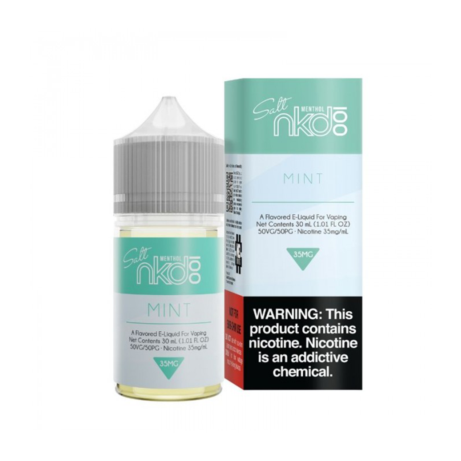 Naked Mint Likit 30ml Ferahlatıcı nane aromalı Naked Mint Salt Likit 30ml, güçlü salt nikotin ve uygun fiyatıyla yoğun buhar keyfi sunar.