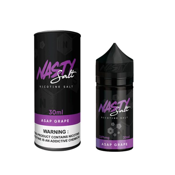 Uygun fiyatlı 30 ml yoğun üzüm aromalı salt nikotin likit ile hızlı etki ve üstün lezzet.