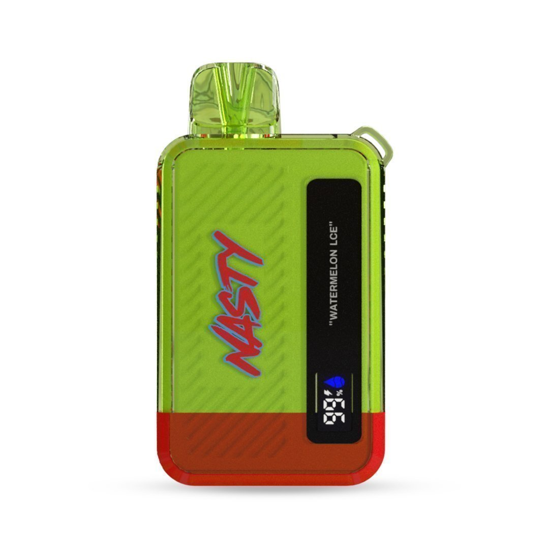 Nasty Bar 10000 Watermelon Ice Fiyat Taze karpuz ve buz aromalı Nasty Bar 10000, uygun fiyatlı salt nikotin ile uzun süreli performans sunar.