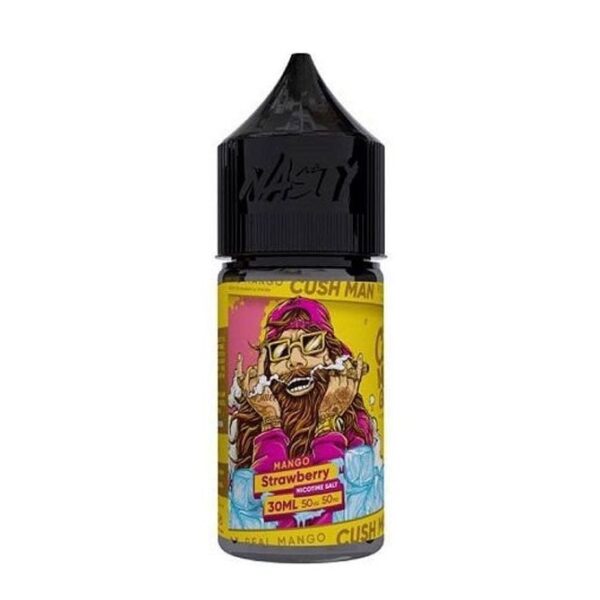 Uygun fiyatıyla yoğun çilek aromalı Nasty Cushman Strawberry salt nikotin likiti hızlı etki sağlar.