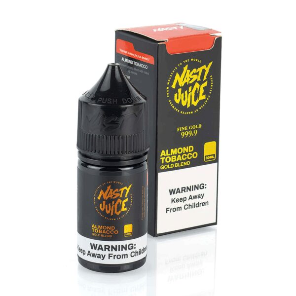 Premium Nasty Gold Blend likit ile yoğun lezzet ve yüksek salt nikotin keyfini uygun fiyata deneyimleyin.