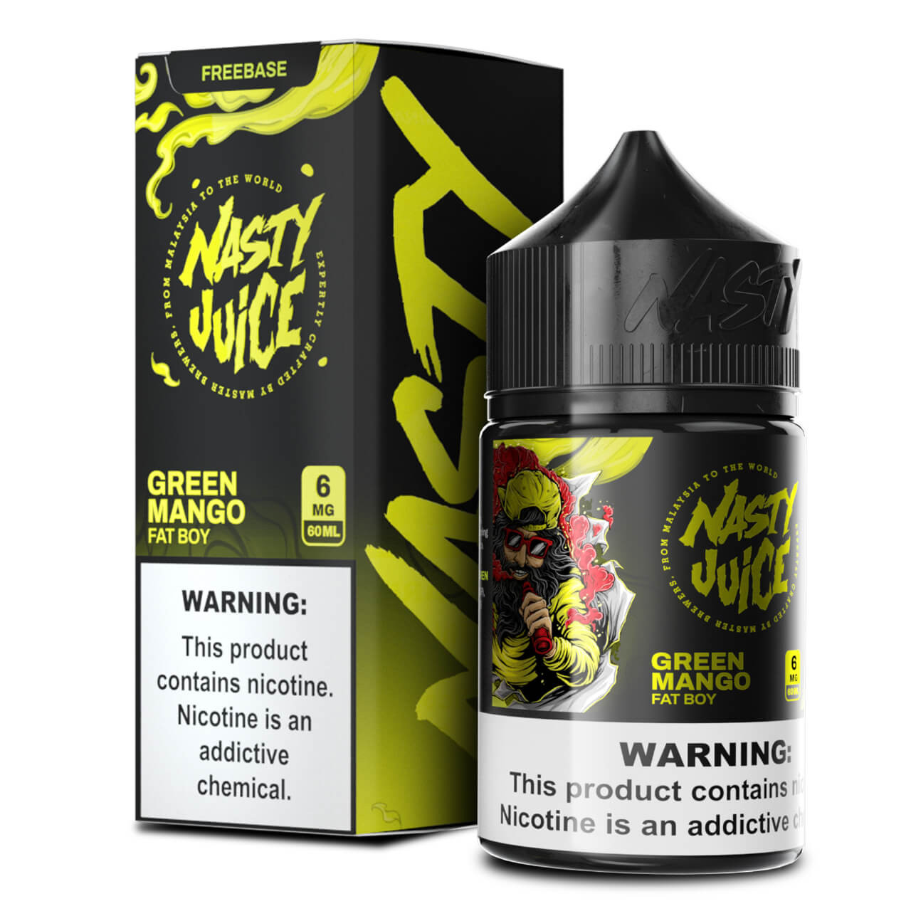 Nasty Green Mango Fat Boy Likit Olgun mango aroması ve premium salt nikotin ile uzun ömürlü kullanım sunan Nasty Green Mango Fat Boy Likit uygun fiyatlıdır.