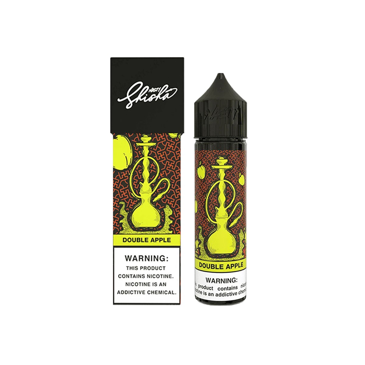 Nasty Juice Double Apple Likit Uygun fiyatlı Nasty Juice Shisha Double Apple Likit, yoğun elma aroması ve salt nikotin ile pürüzsüz içim sağlar.